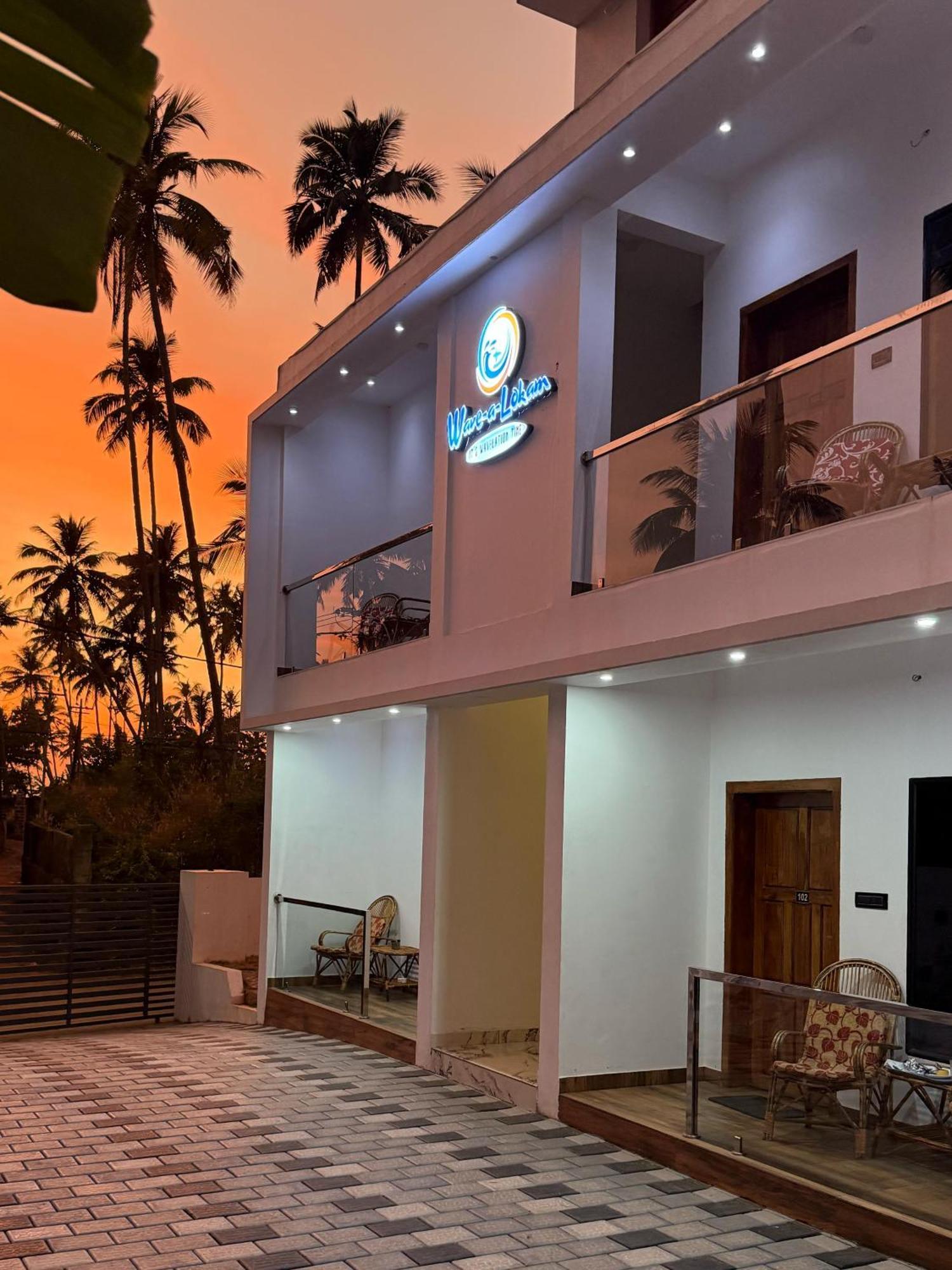 Wavealokam Beach Retreat バルカラ エクステリア 写真